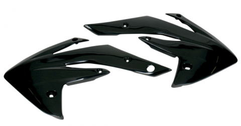 CRF150R'07-26 - UFO Radiator Shrouds Black
